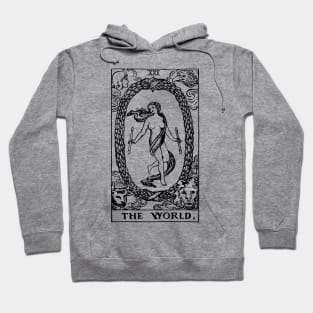 Tarot Card - World Hoodie